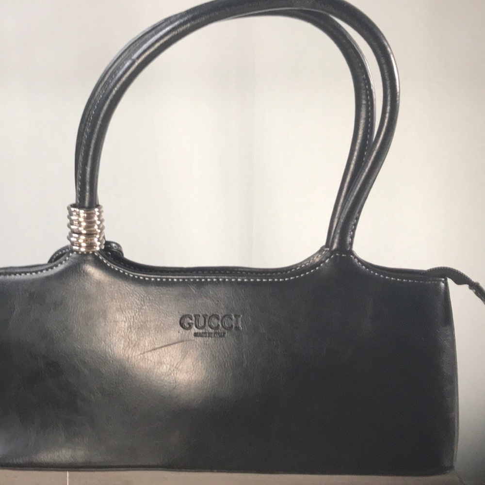 Black leather purse - Picture 2 of 6